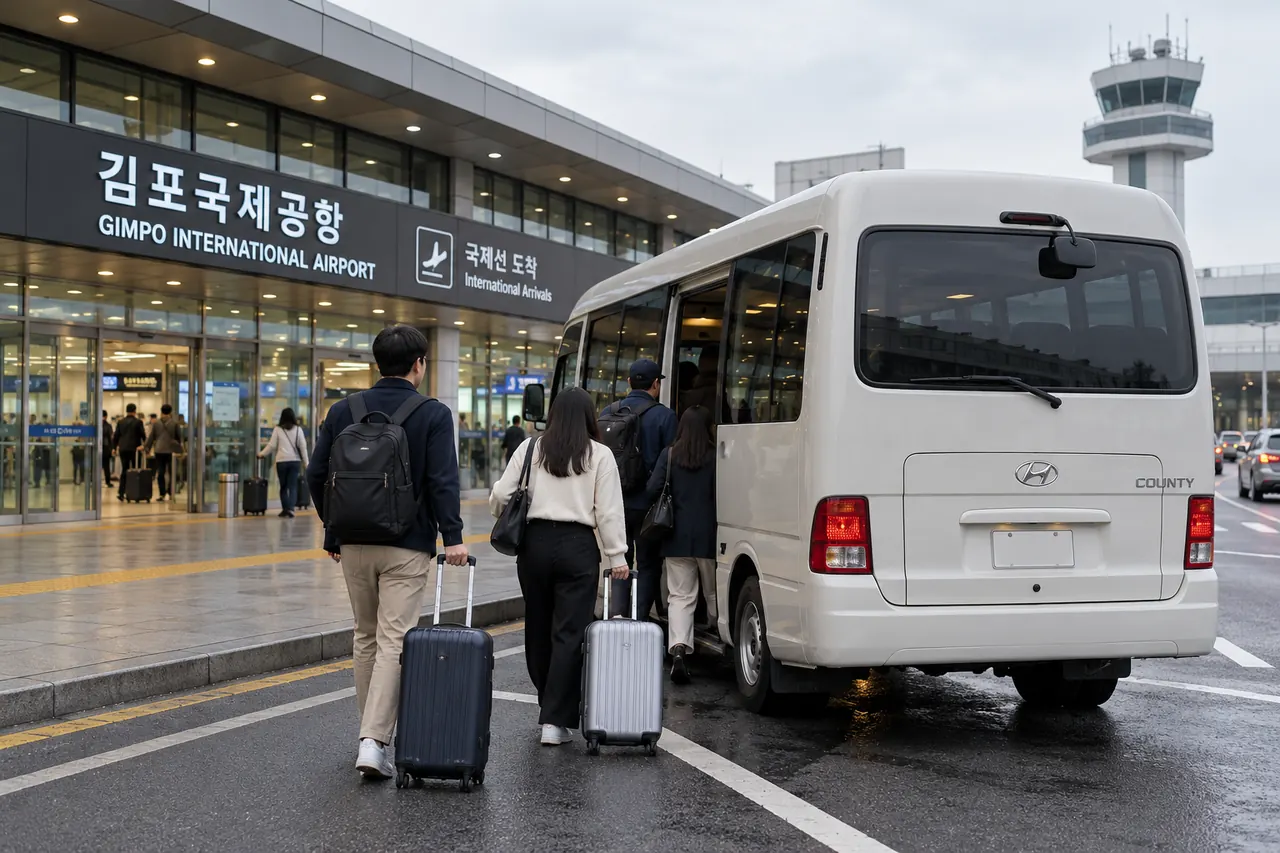 Gimpo Airport Bus Transfer Seoul