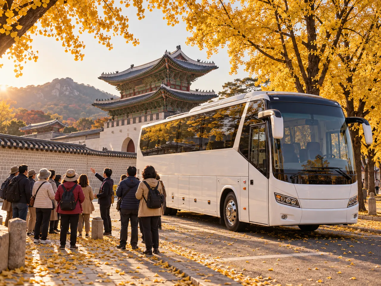 Gyeongbokgung Palace Bus Hire