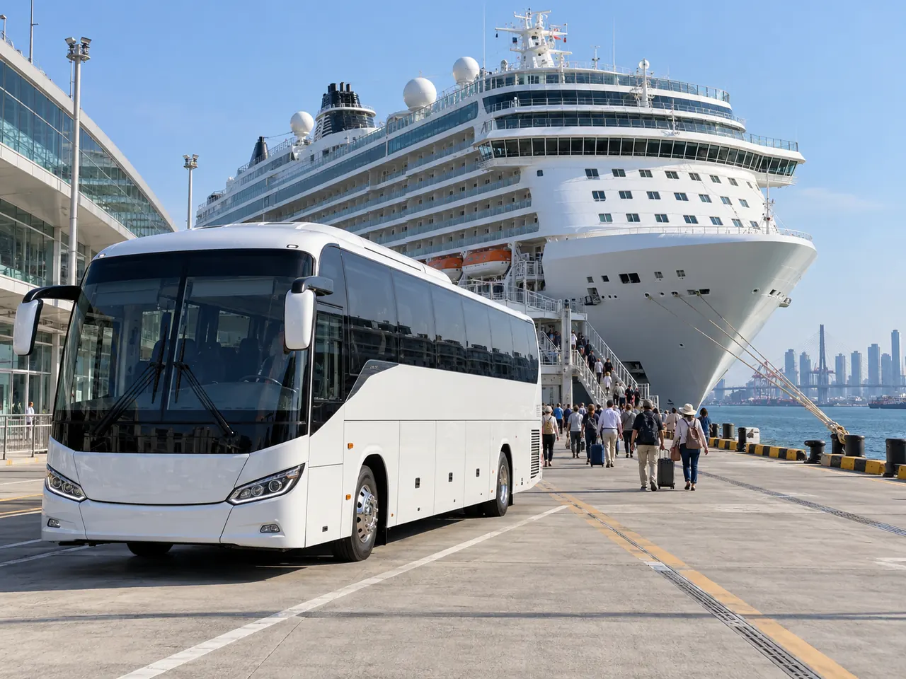 Incheon Cruise Terminal Coach Transfer