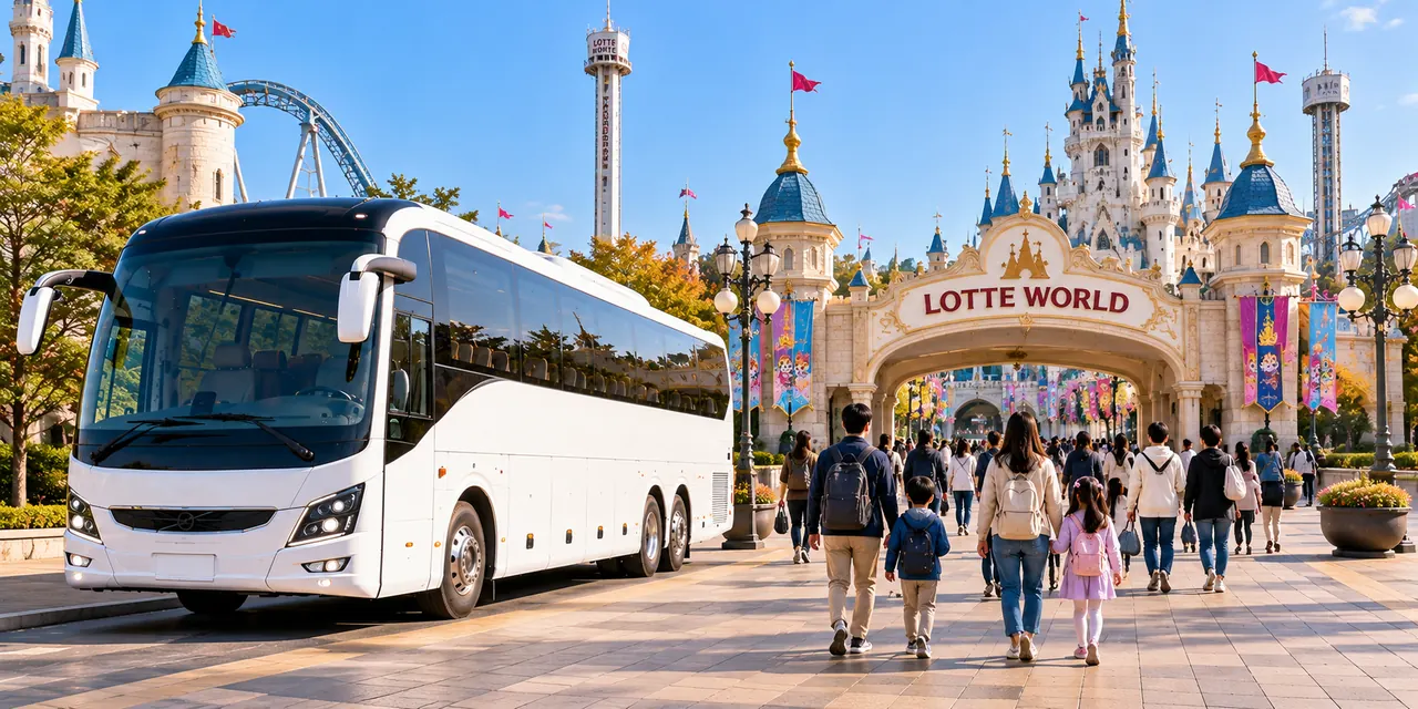 Lotte World Bus Hire