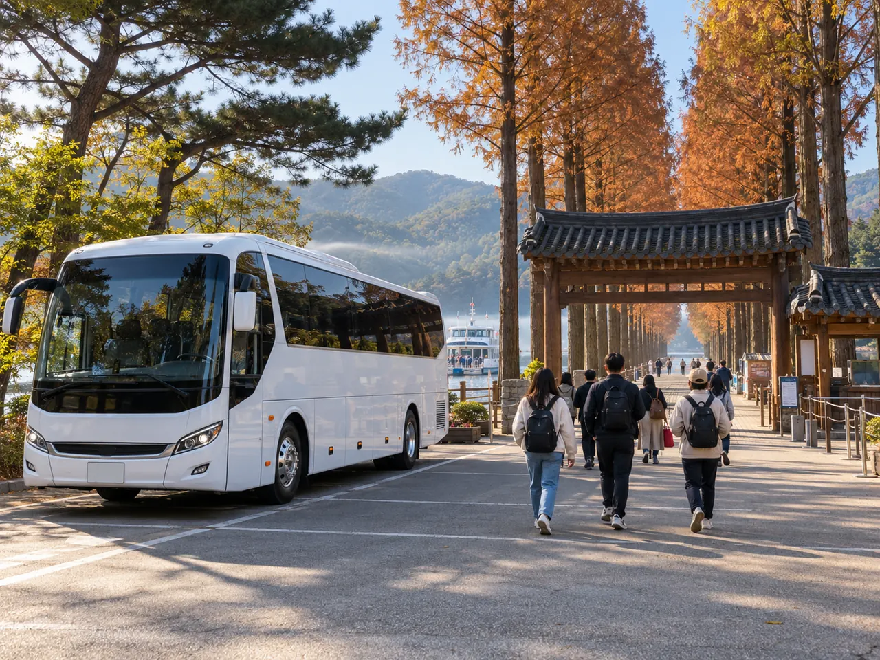 Nami Island Coach Hire from Seoul
